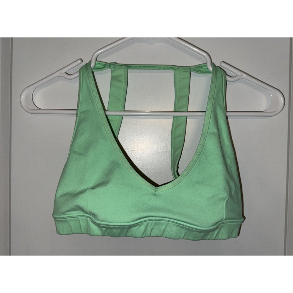 Jo + Jax Convention Sportbra Dancewear Bright Green Size Small Adult